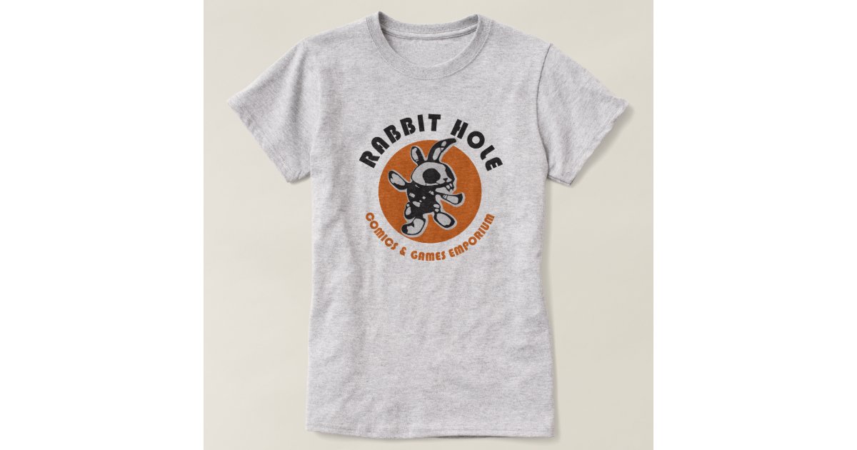 rabbit hole comics t shirt