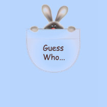 Rabbit In Pocket t-shirts by Lidusik Rabbit In Pocket t-shirts