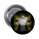 Rabbit  in the Magic Hat Pinback Button