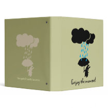 Rabbit in the rain binders by PencilPlus Rabbit in the rain binders