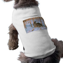 Rabbit in the Snow pet clothing