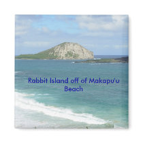 Rabbit Island off of Makapu'u Beach magnet