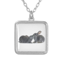 Rabbit Kiss Pendants