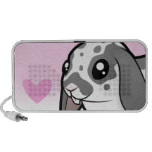 Rabbit Love (floppy ear smooth hair) Mini Speaker