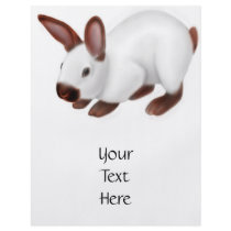 Rabbit Lovers Flyer by twopurringcats Rabbit Lovers Flyer