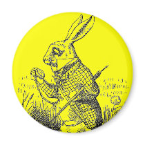 Rabbit Magnet by monstervox Rabbit Magnet