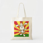 Rabbit Mochi Balance! Canvas Bag
