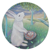 RABBIT NEST PARTY PLATES