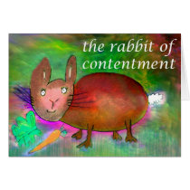 Rabbit of Contentment [card]