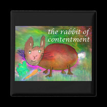 Rabbit of Contentment [magnet] magnets