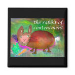 Rabbit of Contentment [magnet]