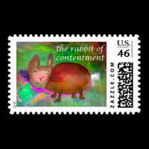 Rabbit of Contentment [postage] stamps
