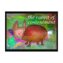Rabbit of Contentment [postcard]