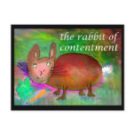 Rabbit of Contentment [postcard]