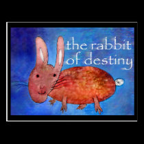Rabbit of Destiny [postcard] postcards