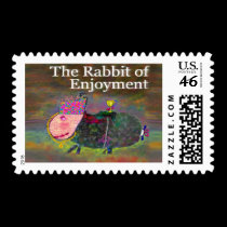 Rabbit of Enjoyment [postage] stamps