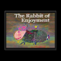 Rabbit of Enjoyment [postcard] postcards