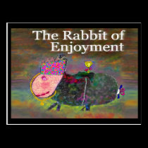 Rabbit of Enjoyment [postcard] postcards