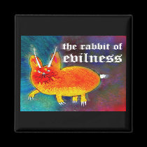 Rabbit of Evilness [magnet] magnets