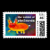 Rabbit of Evilness [postage] stamps