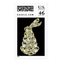 Rabbit of Gold postage