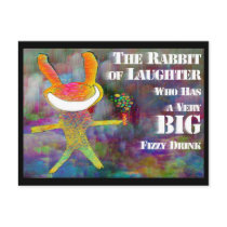 Rabbit of Laughter [postcard]