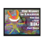 Rabbit of Laughter [postcard]