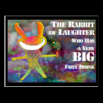 Rabbit of Laughter [postcard] postcards