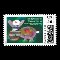 Rabbit of Naughtiness [postage] stamps