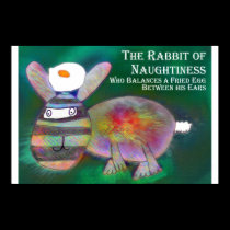 Rabbit of Naughtiness [poster] posters