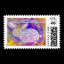 Rabbit of Peace [postage] stamps