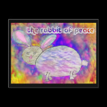 Rabbit of Peace [postcard] postcards
