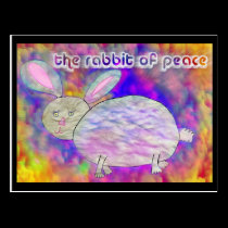 Rabbit of Peace [postcard] postcards