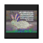 Rabbit of Poetry [magnet]