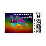 Rabbit of Rainbows [postage]