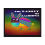 Rabbit of Rainbows [postcard]