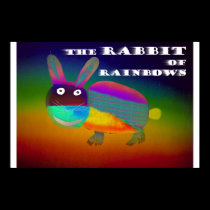 Rabbit of Rainbows [poster] posters