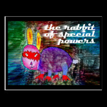 Rabbit of Special Powers [postcard] postcards