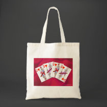Rabbit Playing Cards on Satin bags