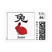 rabbit postage stamps
