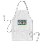 Rabbit Quartet Vintage Easter Aprons