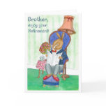 'Rabbit' Retirement Card for Brother