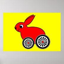 Rabbit the Rapid Posters