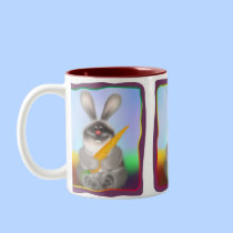 Rabbit with Carrot mugs