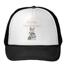 RABBITGIRLFIRSTEASTER TRUCKER HATS