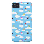 Rabbits and Rectangles Iphone 4 Case casemate cases