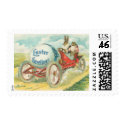 Rabbits on a Sunday Drive - Easter Gift postage