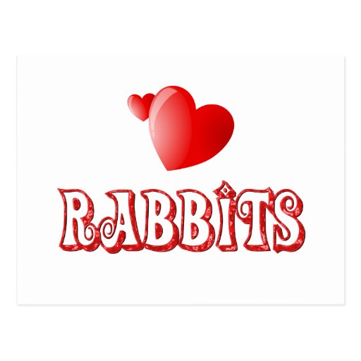 Rabbits Postcard
