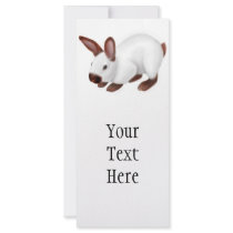 Rabbits Rack Card rack cards by twopurringcats Rabbits Rack Card rack cards