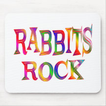 Rabbits Rock Mousepad